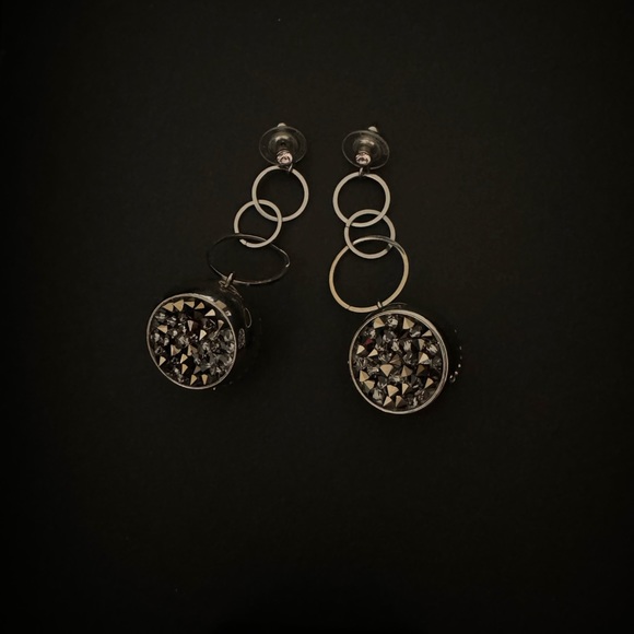 SWAROVSKI CUFF  RING  EARRINGS - Picture 2 of 8